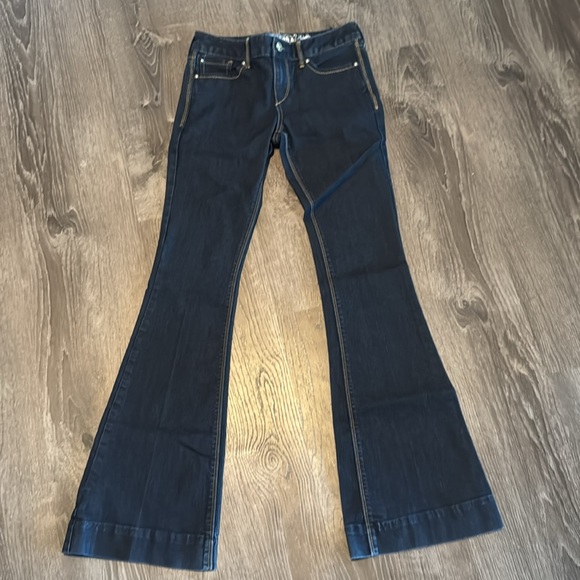 Express jeans flare bell bottom size 0 - Picture 7 of 7